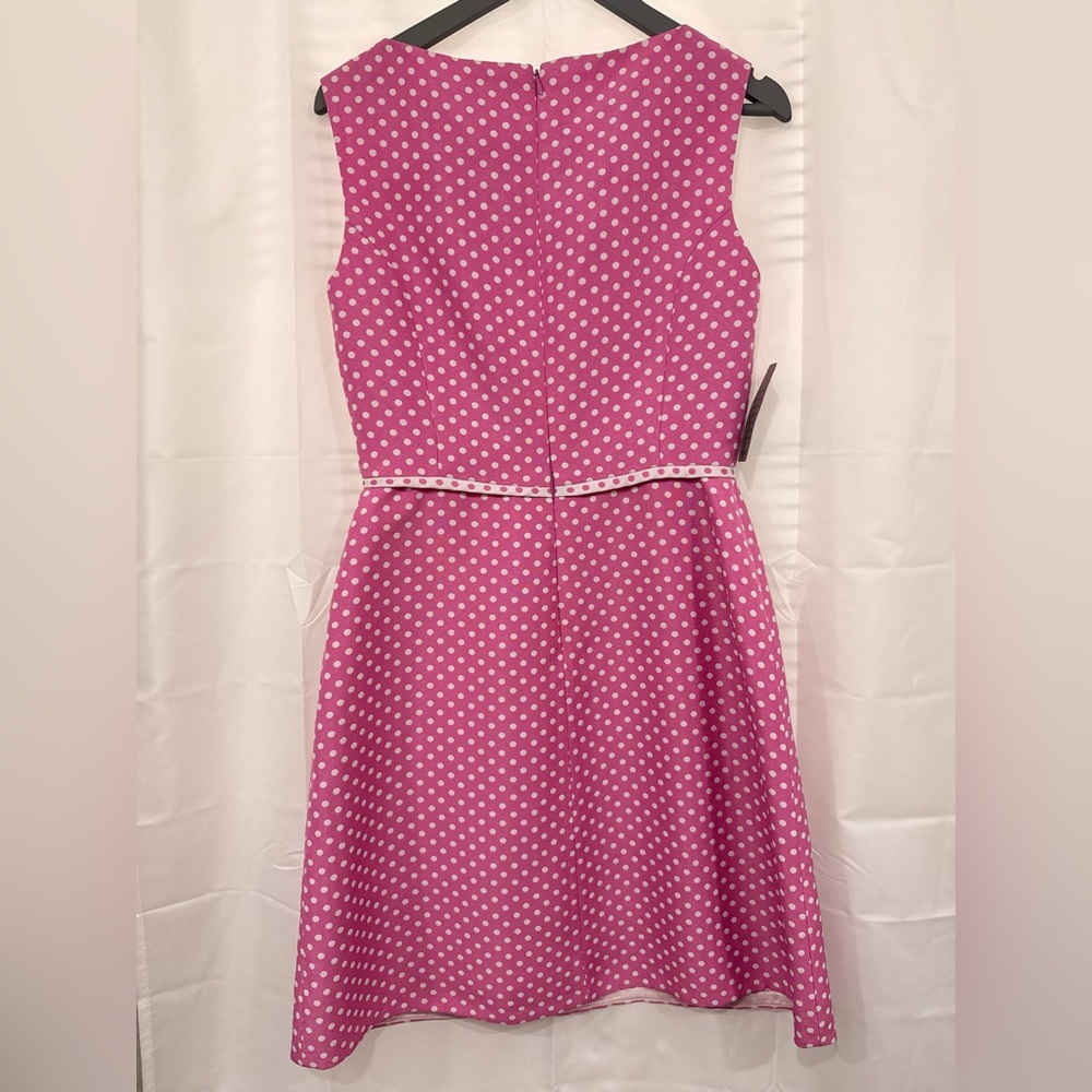 Sleeveless polcadot dress